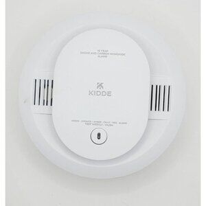 Kidde Smoke & Carbon Monoxide Alarm Battery Operated White Round